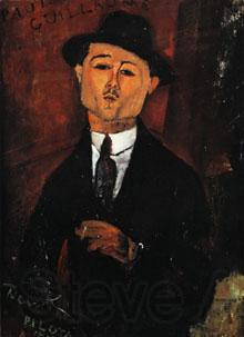 Amedeo Modigliani Portrait of Paul Guillaume ( Novo Pilota ) Norge oil painting art